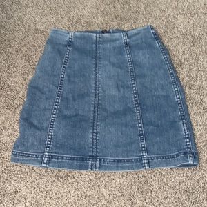 Free people Jean skirt size 2